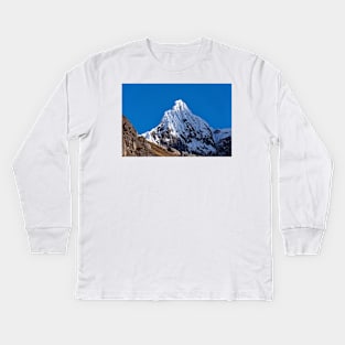 A savage Andes mountain Kids Long Sleeve T-Shirt